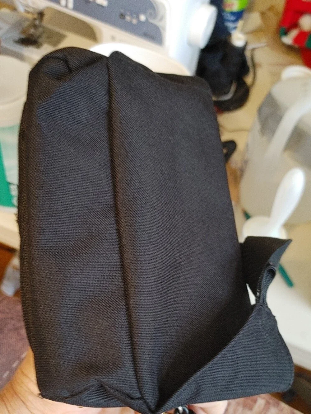 Black Women's Satchel Crossbody Bag with Adjustable Strap